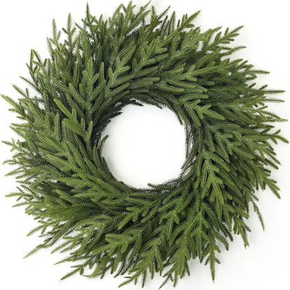 Artificial Norfolk Pine Christmas Wreath product