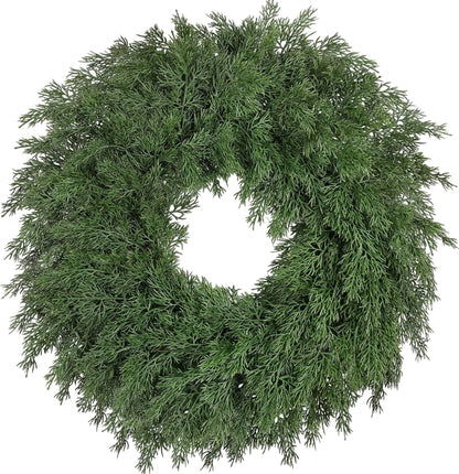 Artificial Pine Fir Christmas Wreath — view 1